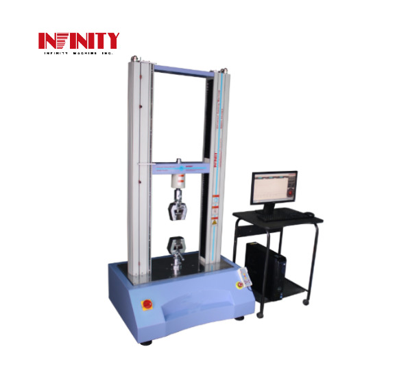 máquina de testes universal eletrônica do servocontrol 10KN para o metal do laboratório/o teste fio de aço