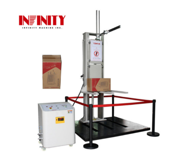 Máquina de ensaio de queda de dupla pista para produtos maiores 2.5KVA AC 380V 15A