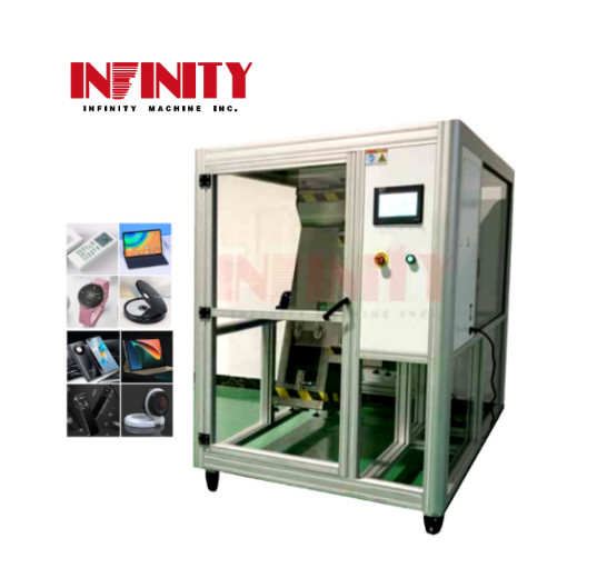 IEC 60068-2-32 Tester de queda para teste de queda de rolamento com controle de painel táctil AC220V 50Hz 5A