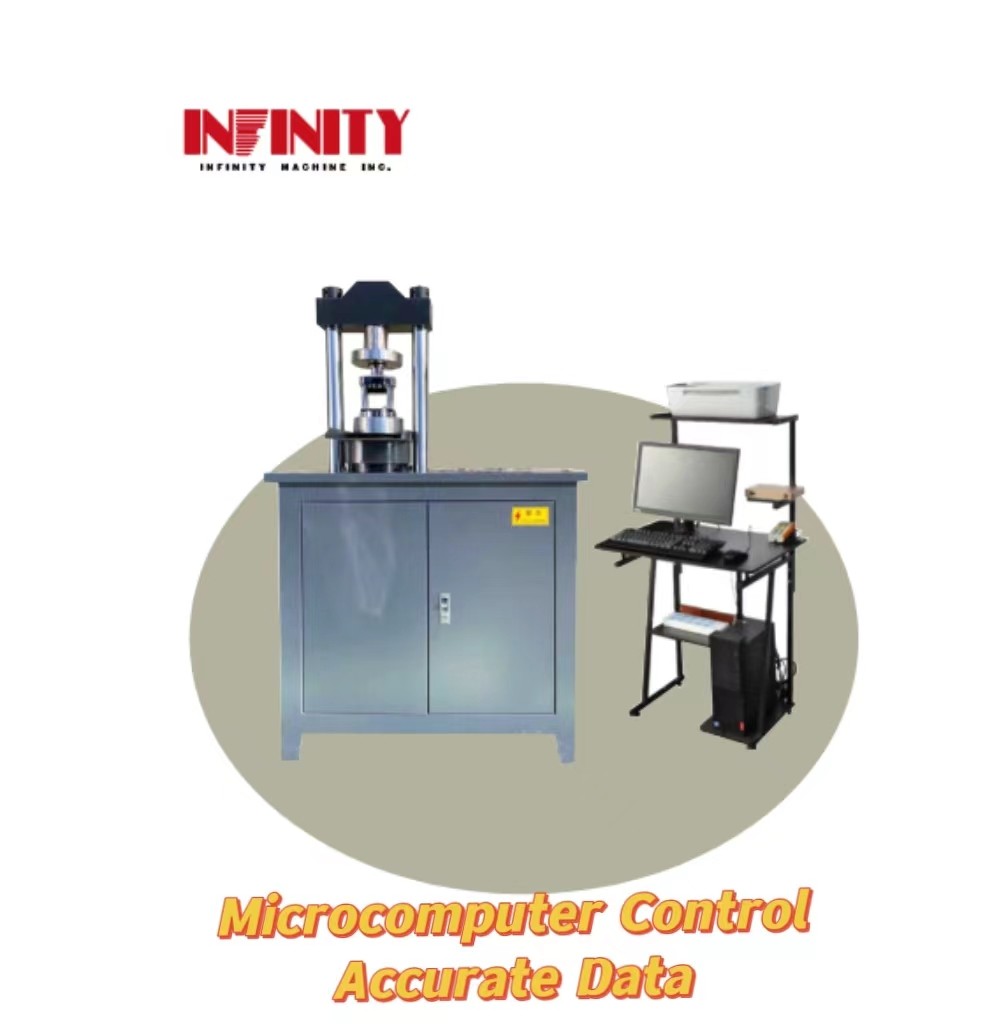 Monitorização de testes em tempo real Máquina de ensaio de compressão por servo micro-electro-hidráulico