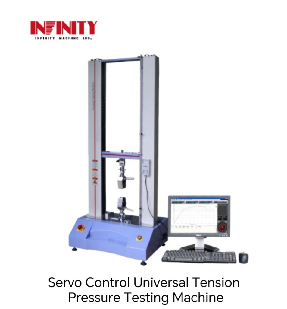 Máquina de ensaio de tensão e pressão universal de controlo servo de mar / espuma com velocidade de ensaio de 0,01-500 mm/min