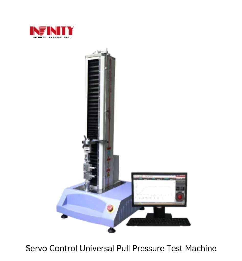 Máquina de ensaio universal de 50KN com controle de servo para teste de tração de 20KN 10KN teste de compressão
