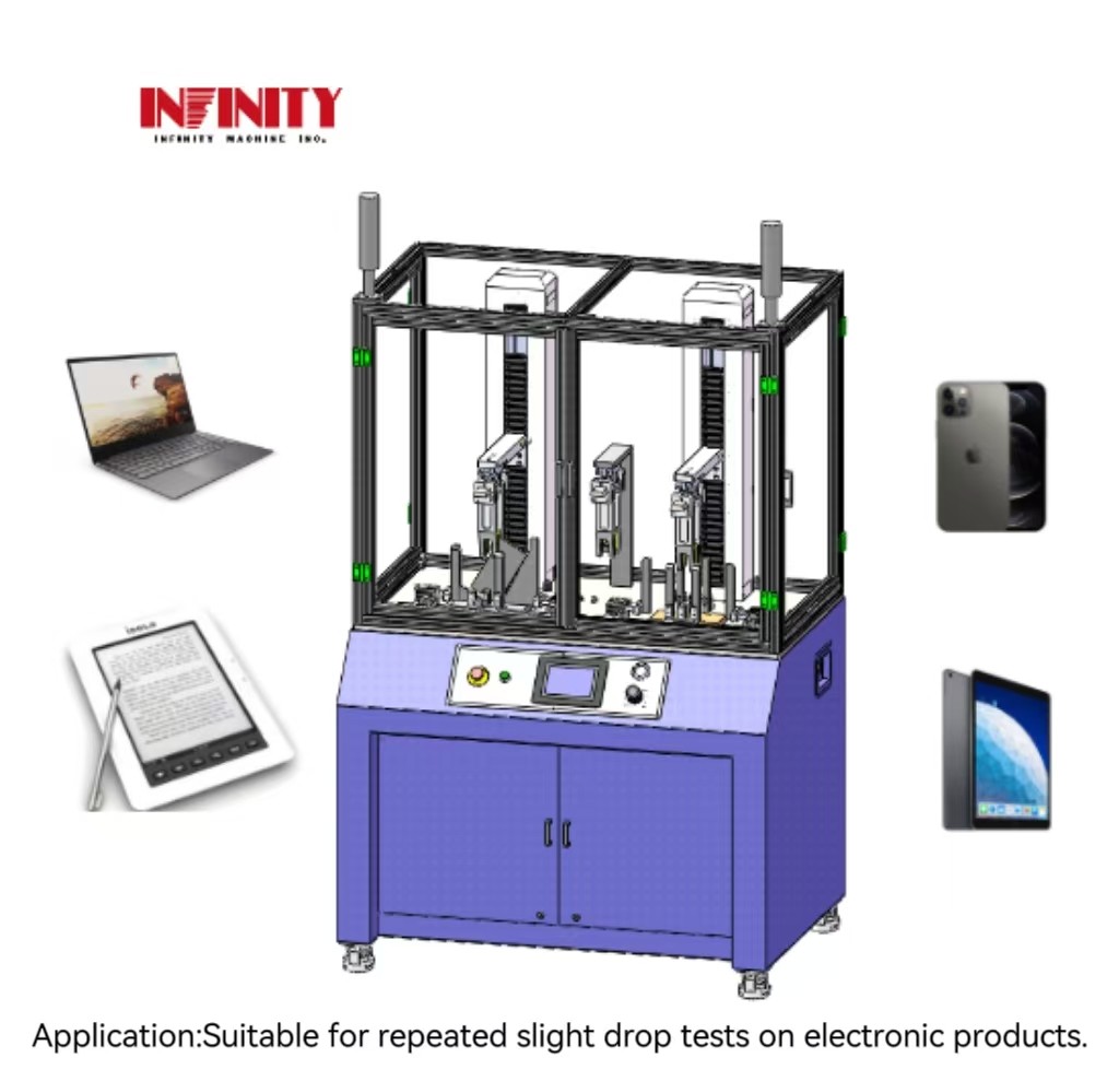 Servo Motor posicionamento de alta precisão 0.1mm notebook repetindo máquina de teste de queda