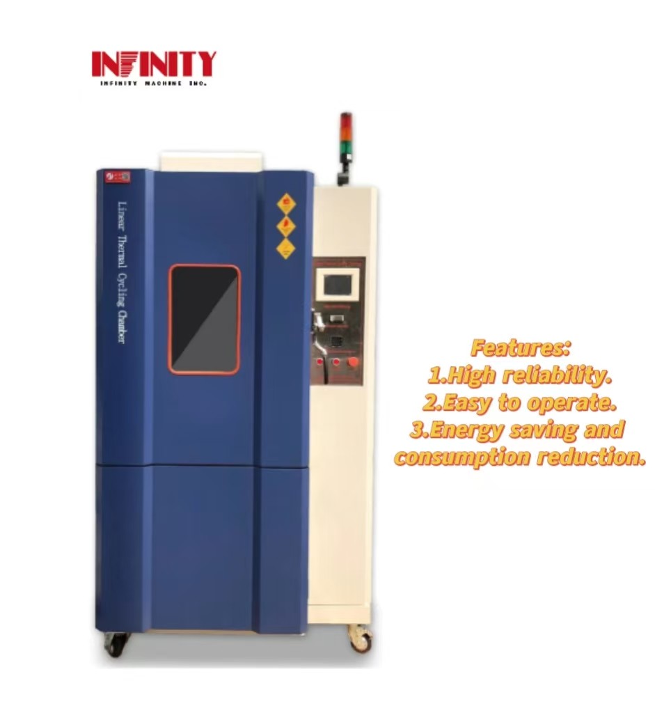 Câmara de ciclo térmico linear para ensaio de variação de temperatura e umidade do produto