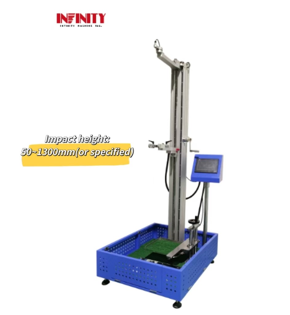 Máquina automática de ensaio de impacto de esferas de aço de precisão para ensaio de impacto de plásticos
