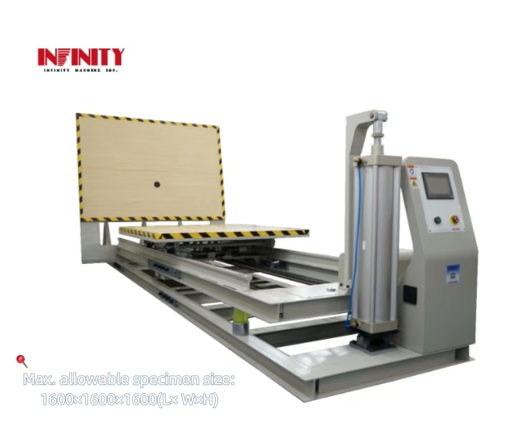 Máquina de ensaio de impacto de inclinação de embalagem D880 Astm