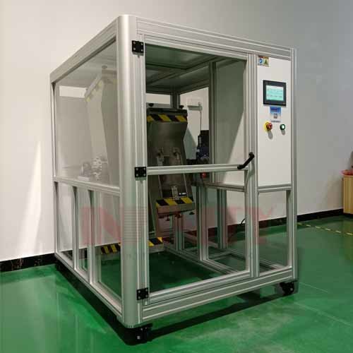 Máquina de Teste de Queda Rotativa com Controle por Painel Tátil Testador de Queda Rotativa IEC 60068-2-3 IEC 60068-2-32 Standard