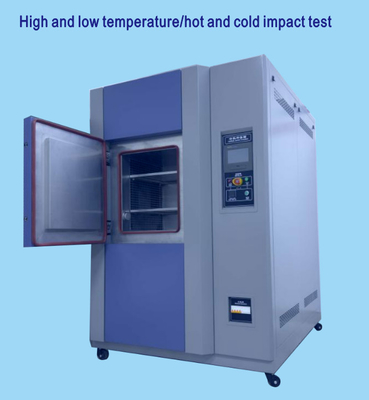 Câmara de teste de choque térmico caixa porta de alta baixa temperatura câmara de teste de choque de aquecimento fio para evitar a condensação