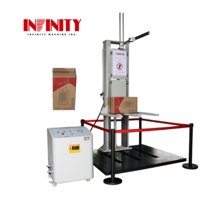 Máquina de ensaio de queda de dupla pista para produtos maiores 2.5KVA AC 380V 15A