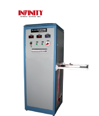 Máquina de ensaio de fadiga de flexão de cordão rotativo de flexão de temperatura de aumento de ensaio