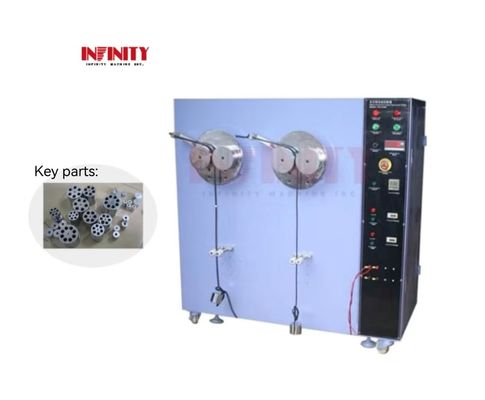 SFF 8417 Máquina de ensaio do ciclo de flexão do cabo multi-núcleo Velocidade de ensaio 13 rpm