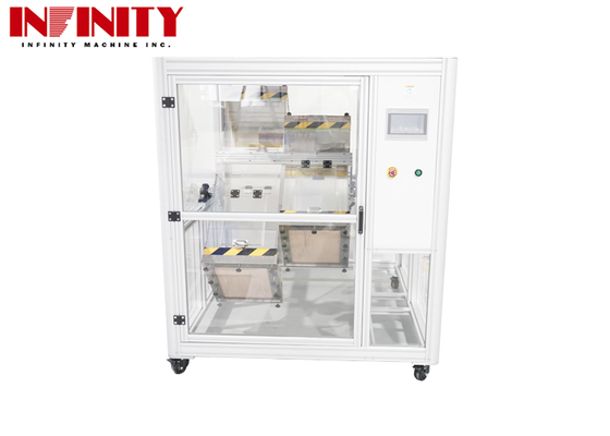 Máquina de ensaio de queda de precipitação com altura de precipitação de 500 mm ou 1000 mm, conforme com a norma IEC60068-2-31