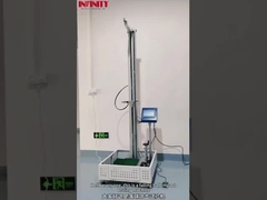2 m Altura de queda Teste de impacto de bola de queda Máquina de velocidade 3-20 min / volta Padrão JIS